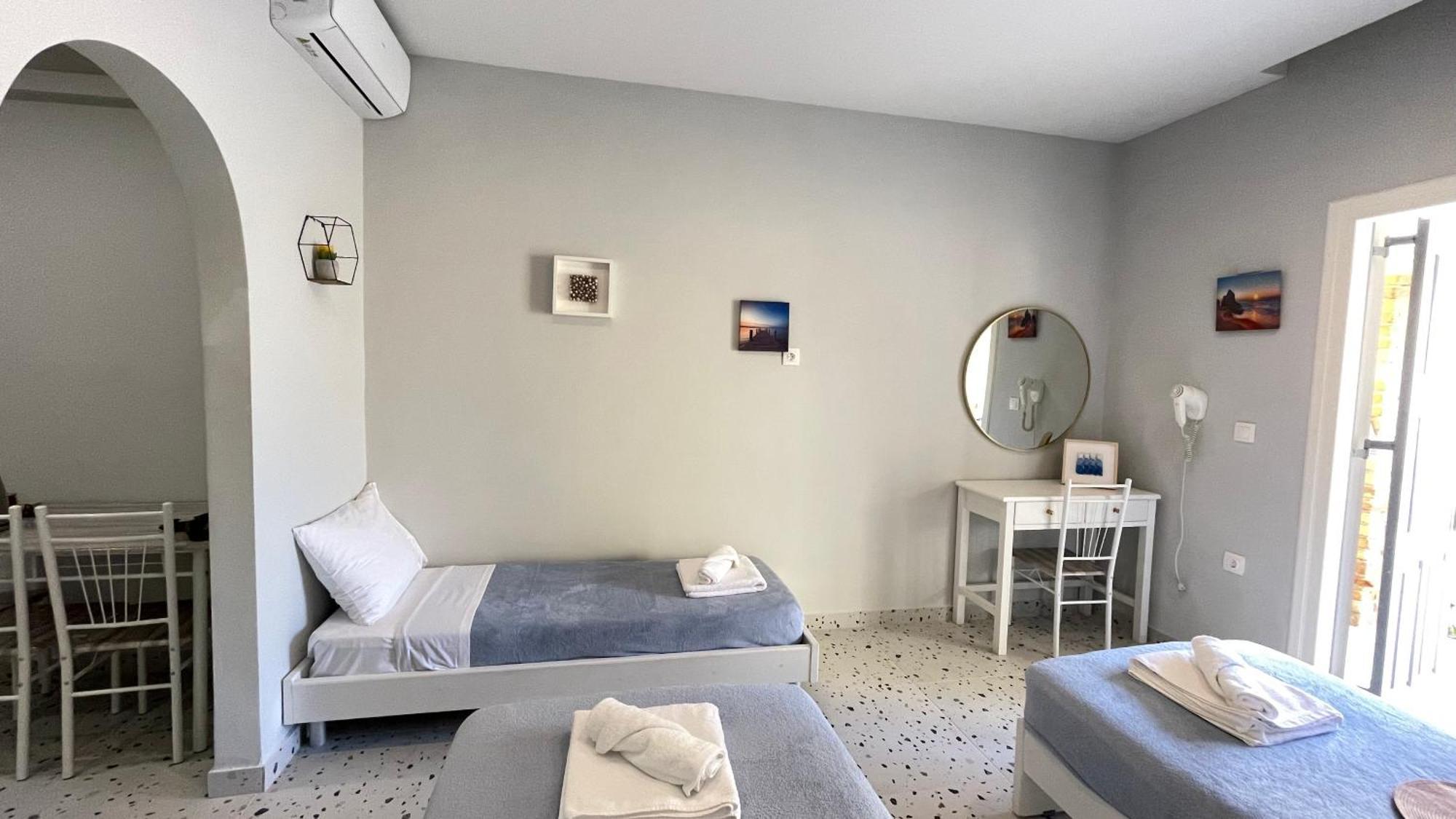 Nine Muses Apartments Kavos Bagian luar foto