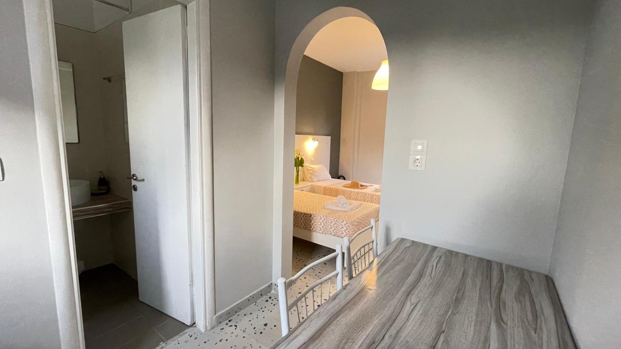 Nine Muses Apartments Kavos Bagian luar foto