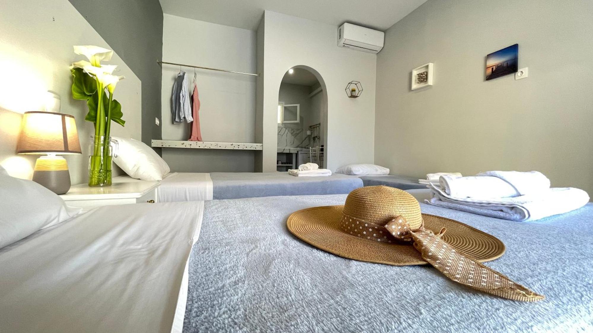Nine Muses Apartments Kavos Bagian luar foto
